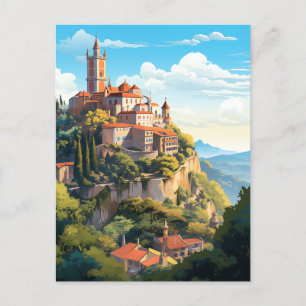 Cartes Pour Fêtes Annuelles Village sur colline à Sintra, Portugal