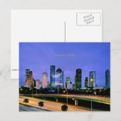 Cartes Pour Fêtes Annuelles Ville de Houston, Texas (Devant / Derrière)