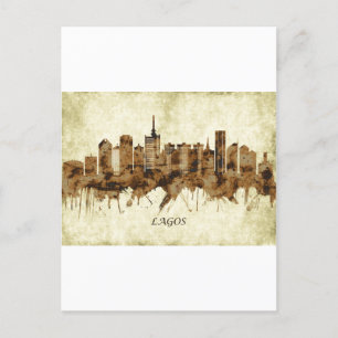 Cartes Pour Fêtes Annuelles Ville de Lagos Nigeria