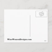 Cartes Pour Fêtes Annuelles Vin Chat Noël "...Et À Tous Un Bon Vin" (Dos)