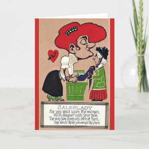 Cartes Pour Fêtes Annuelles Vinaigre vintage Valentine - le Saleslady,