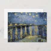Cartes Pour Fêtes Annuelles Vincent van Gogh (Devant / Derrière)