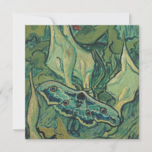 Cartes Pour Fêtes Annuelles Vincent Van Gogh - Great Peacock Moth