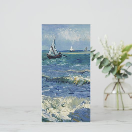 Cartes Pour Fêtes Annuelles Vincent Van Gogh - La mer aux Saintes-Maries (Debout devant)