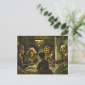 Cartes Pour Fêtes Annuelles Vincent Van Gogh - Les mangeurs de pommes de terre (Debout devant)