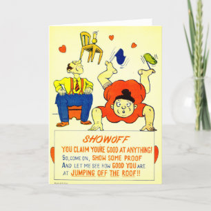Cartes Pour Fêtes Annuelles Vinegar vintage Valentine - Le Show Off,