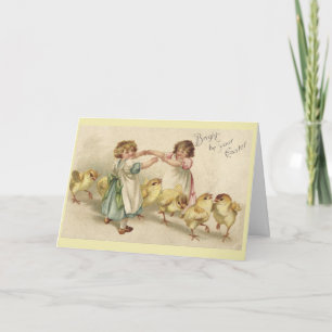 Cartes Pour Fêtes Annuelles Vintage - A Bright Easter,