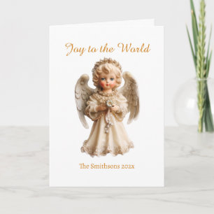 Cartes Pour Fêtes Annuelles Vintage Ange de Noël