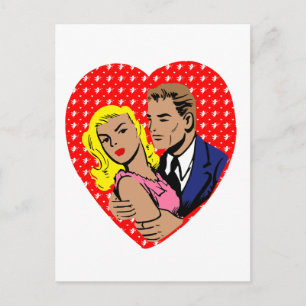 Cartes Pour Fêtes Annuelles vintage anti-valentine