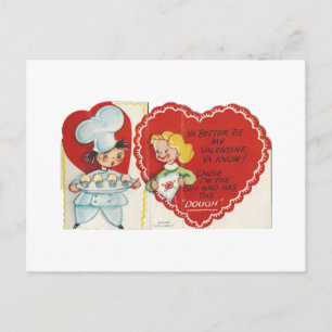 Cartes Pour Fêtes Annuelles Vintage Baker Valentine