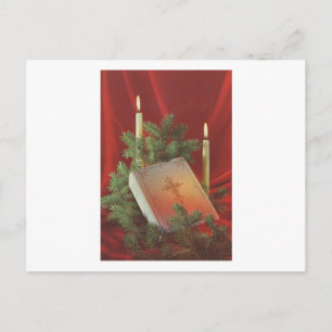 Cartes Pour Fêtes Annuelles Vintage Bible de Noël