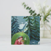 Cartes Pour Fêtes Annuelles Vintage Christmas (Debout devant)