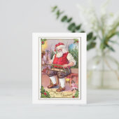 Cartes Pour Fêtes Annuelles Vintage Christmas (Debout devant)