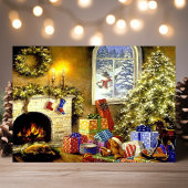 Cartes Pour Fêtes Annuelles Vintage Christmas