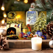 Cartes Pour Fêtes Annuelles Vintage Christmas