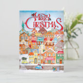 Cartes Pour Fêtes Annuelles Vintage Christmas (Debout devant)