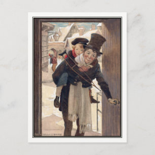 Cartes Pour Fêtes Annuelles Vintage Christmas by Jessie Willcox Smith