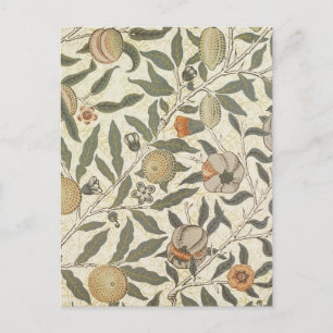 Cartes Pour Fêtes Annuelles Vintage Floral William Morris Fruit