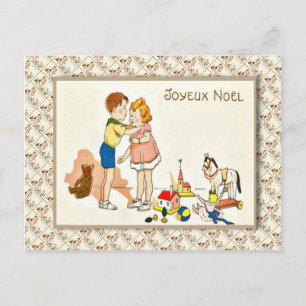 Cartes Pour Fêtes Annuelles Vintage France, Christmas,