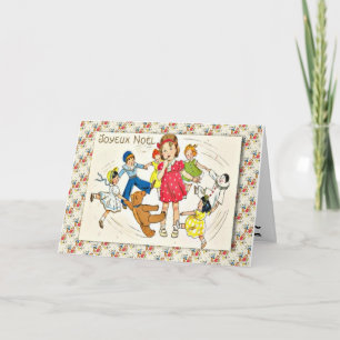 Cartes Pour Fêtes Annuelles Vintage French Christmas