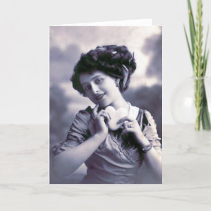 Cartes Pour Fêtes Annuelles Vintage French Valentine