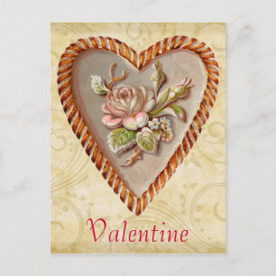 Cartes Pour Fêtes Annuelles Vintage Heart