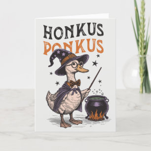 Cartes Pour Fêtes Annuelles Vintage Honkus Ponkus Drôle Halloween