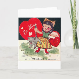 Cartes Pour Fêtes Annuelles Vintage Howling