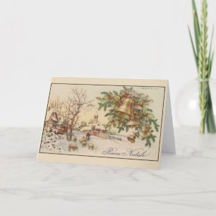 Cartes Pour Fêtes Annuelles Vintage Italian