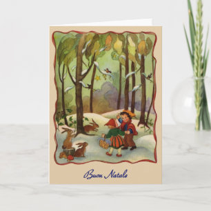 Cartes Pour Fêtes Annuelles Vintage Italian
