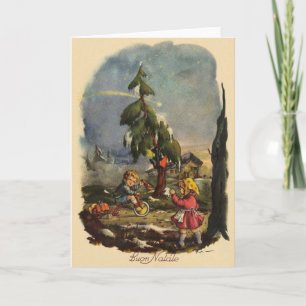 Cartes Pour Fêtes Annuelles Vintage Italian