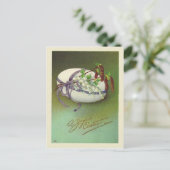 Cartes Pour Fêtes Annuelles Vintage Joyous Easter (Debout devant)