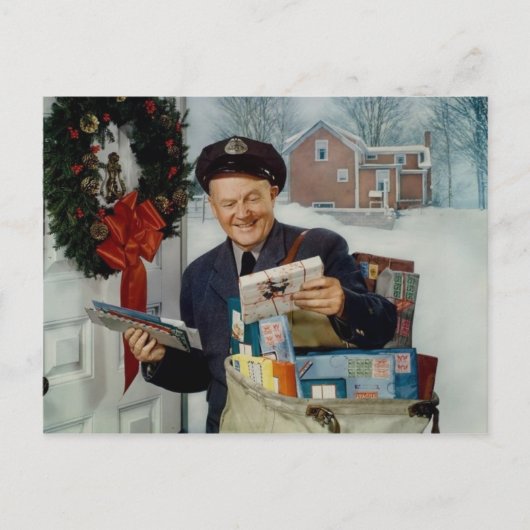 Cartes Pour Fêtes Annuelles Vintage : Noël - (Devant)