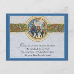 Cartes Pour Fêtes Annuelles Vintage Noël