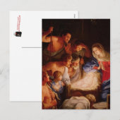 Cartes Pour Fêtes Annuelles Vintage : Noël - (Devant / Derrière)