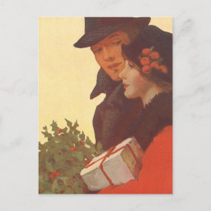 Cartes Pour Fêtes Annuelles Vintage Noël, Amour et Romance Boutique cadeaux