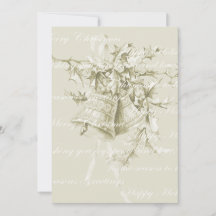 Vintage Noël cloches neutres