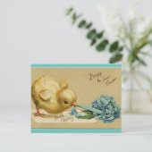 Cartes Pour Fêtes Annuelles Vintage Pâques (Debout devant)