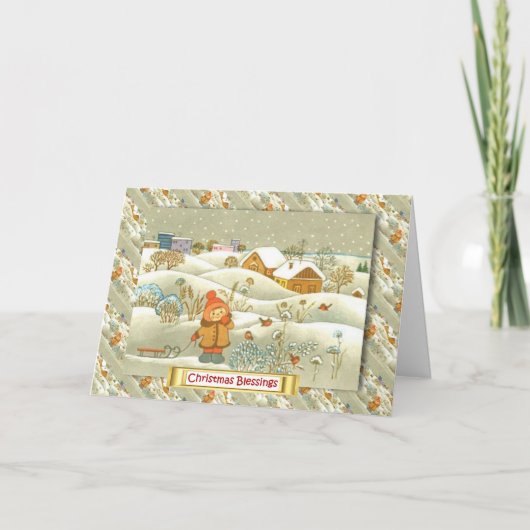 Cartes Pour Fêtes Annuelles Vintage Russian (Devant)