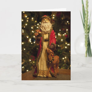 Cartes Pour Fêtes Annuelles Vintage Saint Nicholas T1