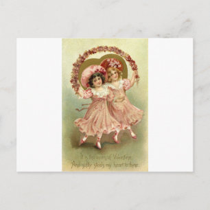 Cartes Pour Fêtes Annuelles Vintage Saint Valentin