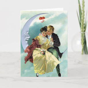 Cartes Pour Fêtes Annuelles Vintage Saint Valentin Amour et romance victoriens