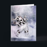 Cartes Pour Fêtes Annuelles Vintage Snowman<br><div class="desc">Customisez votre propre message de vacances dans la belle carte de vacances vintage snowman!</div>