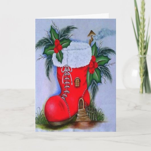 Cartes Pour Fêtes Annuelles Vintage Snowman (Devant)