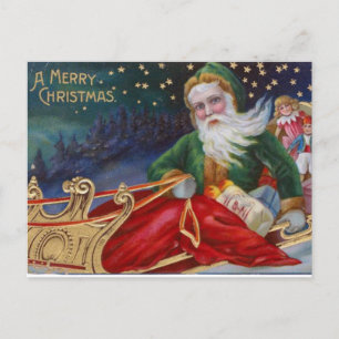 CARTES POUR FÊTES ANNUELLES VINTAGE UN JOLI CONCEPT DE NOËL