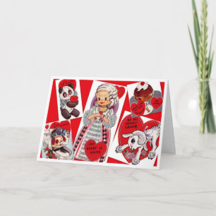 Cartes Pour Fêtes Annuelles Vintage Valentine My Heart Is Yours