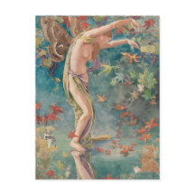 Vintage Victorien Autumn Scatering Feuille