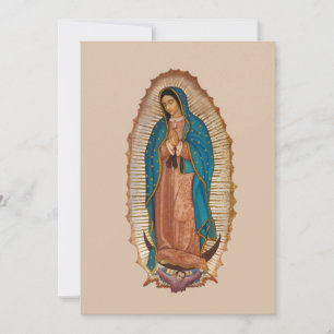Cartes Pour Fêtes Annuelles Virgen de Guadalupe
