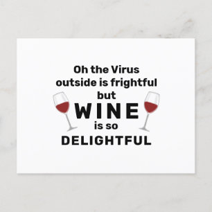 Cartes Pour Fêtes Annuelles Virus à l'extérieur est un jeu de Noël amusant