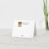 Cartes Pour Fêtes Annuelles Visions des prunes confites… (Dos)